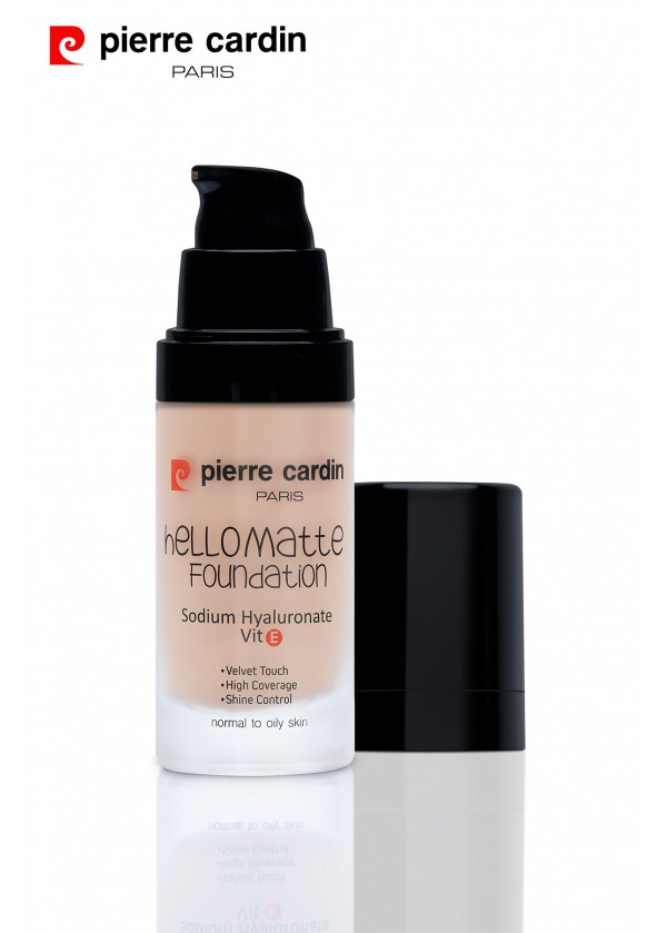 Pierre Cardin HelloMatte Foundation - Medium Beige - 30 ML